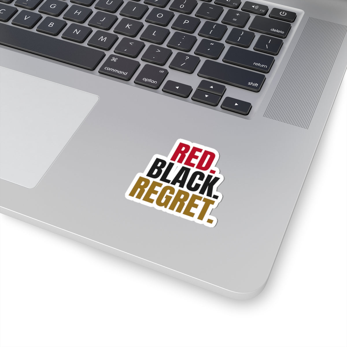 Red. Black. Regret. — Roulette Sticker