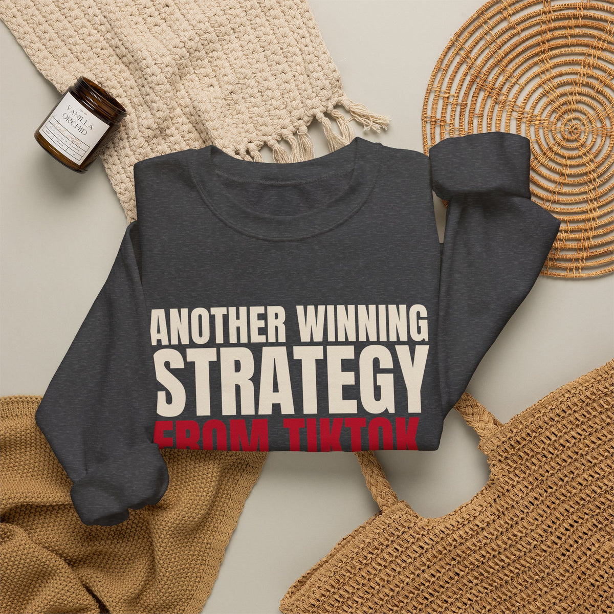 Another Winning Strategy From TikTok. — Roulette Crewneck