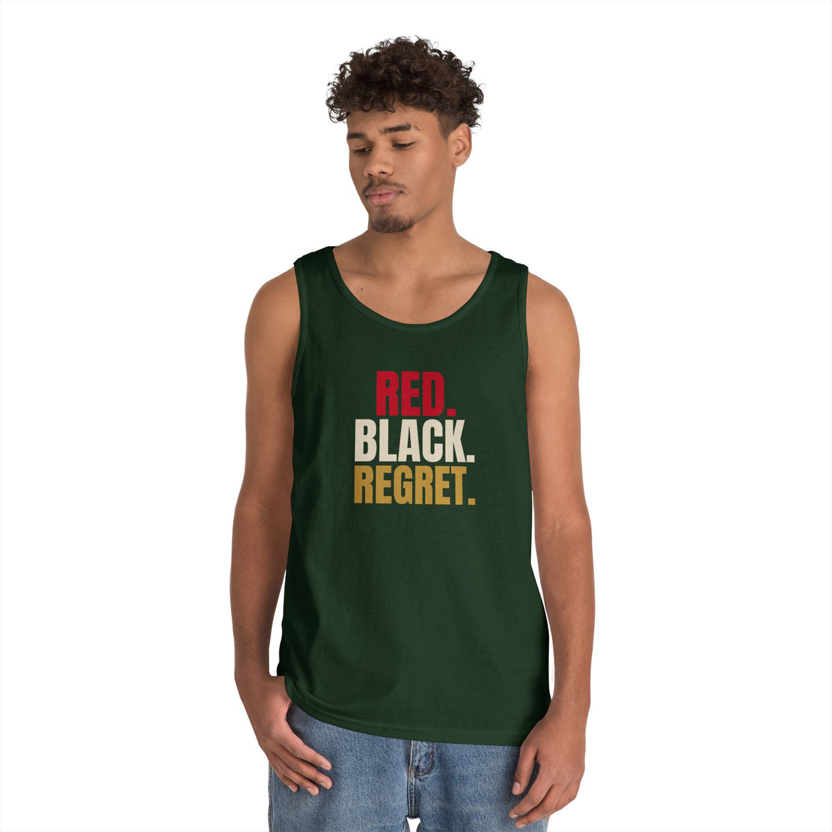 Red. Black. Regret. — Roulette Tank Top