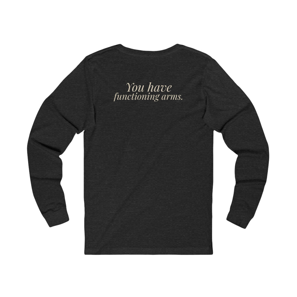 "Can You Put Me on 17?" — Roulette Long Sleeve Tee