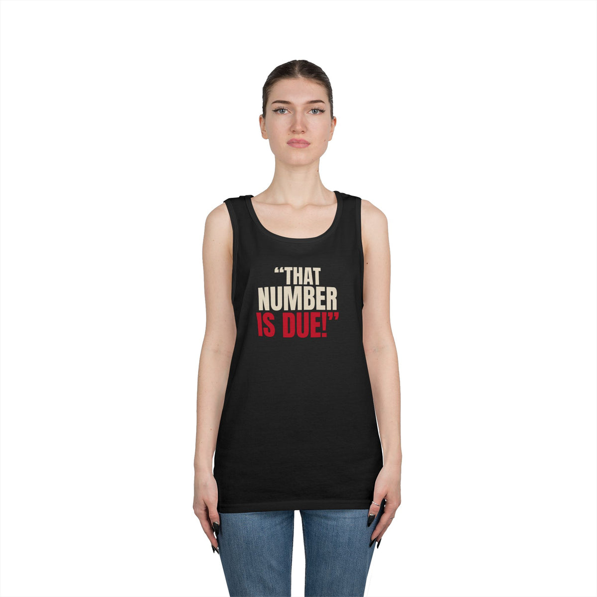 "That Number Is Due!" — Roulette Tank Top