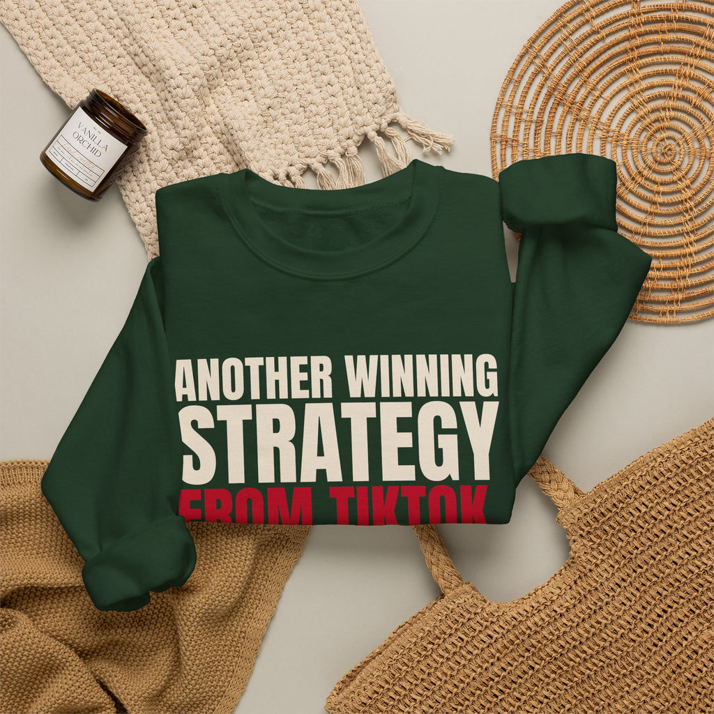 Another Winning Strategy From TikTok. — Roulette Crewneck
