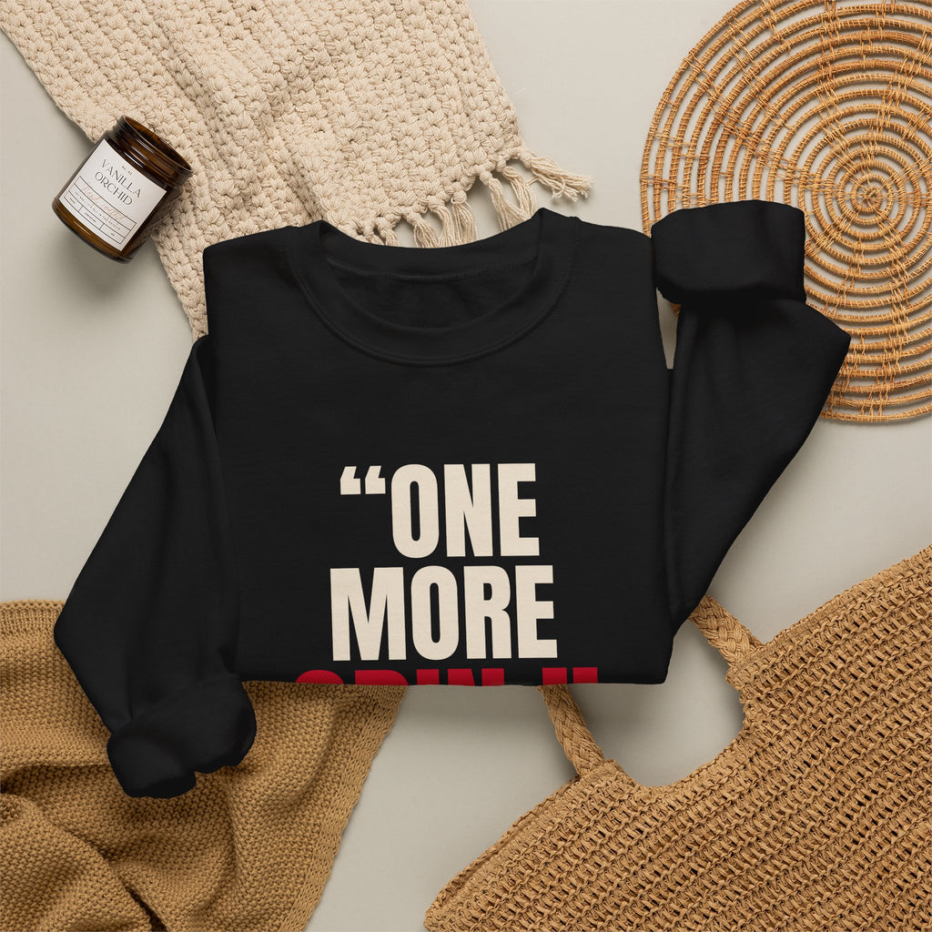 "One More Spin." — Roulette Crewneck