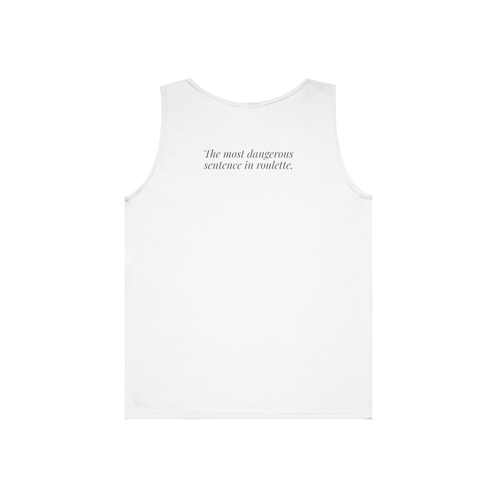 "One More Spin." — Roulette Tank Top