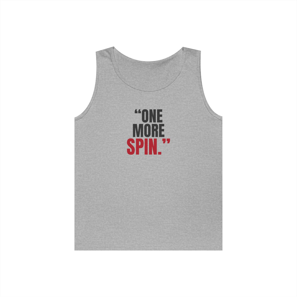 "One More Spin." — Roulette Tank Top
