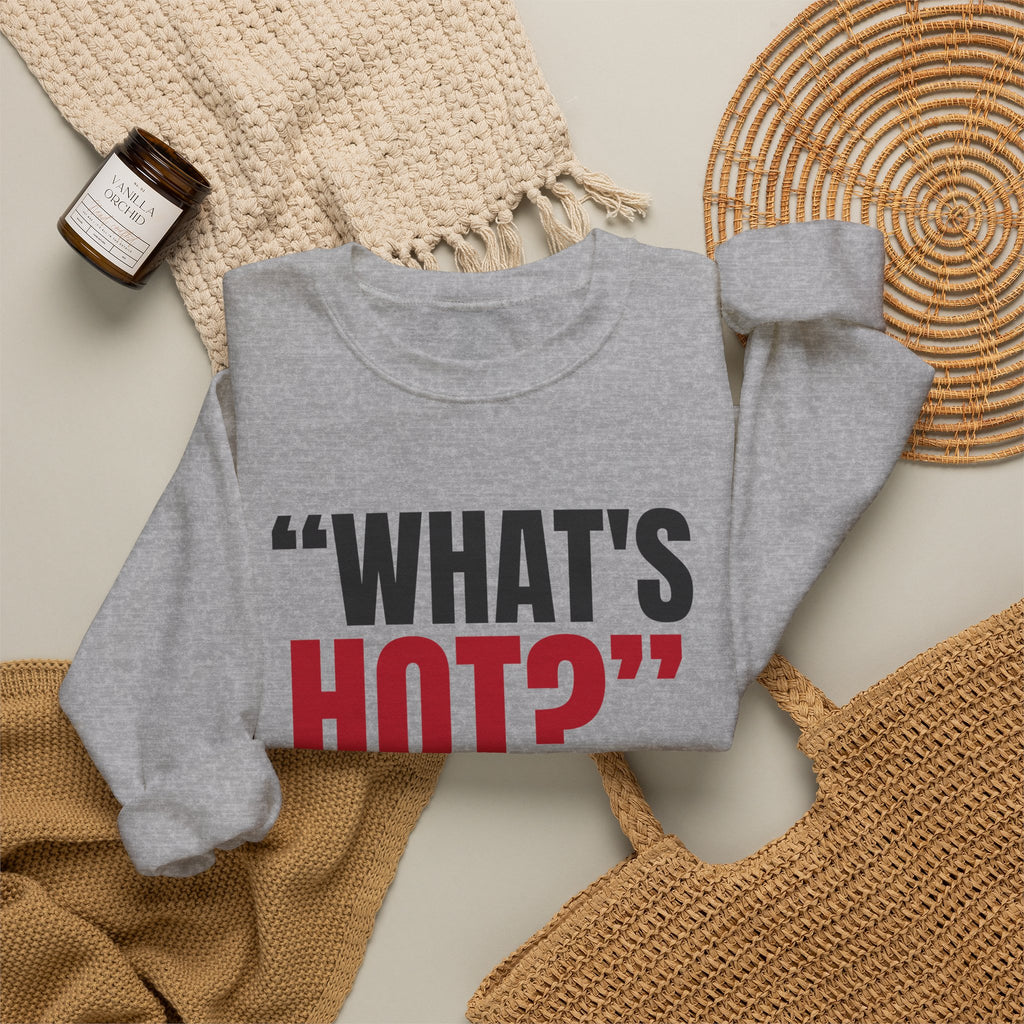 "What's Hot?" — Roulette Crewneck