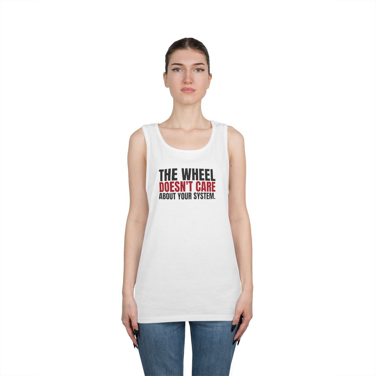 The Wheel Doesn't Care About Your System. — Roulette Tank Top