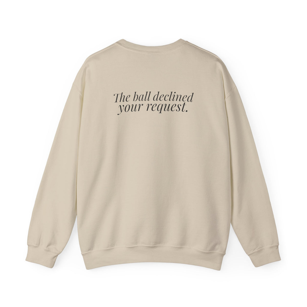 "It Was Supposed to Be Red!" — Roulette Crewneck