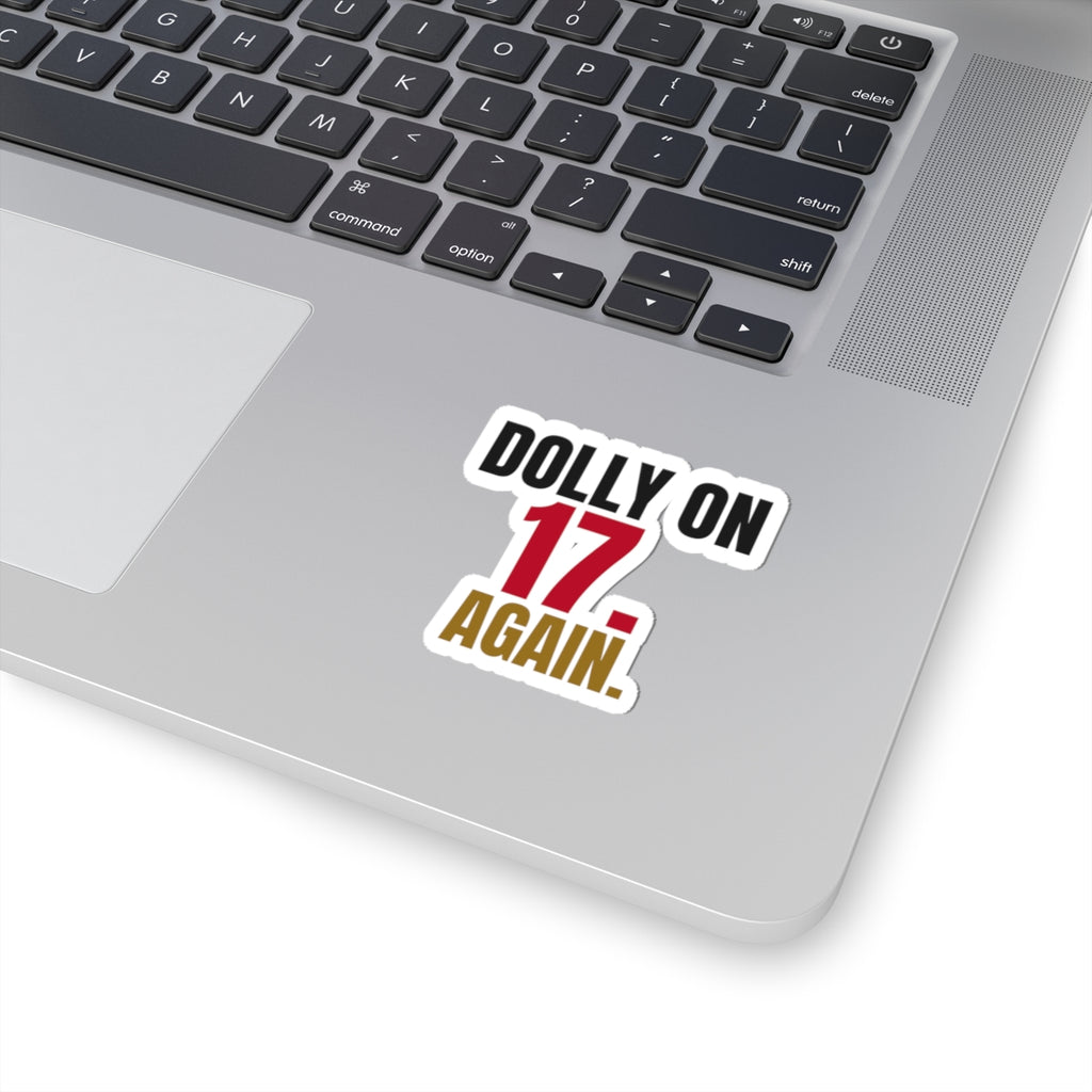 Dolly on 17. Again. — Roulette Sticker