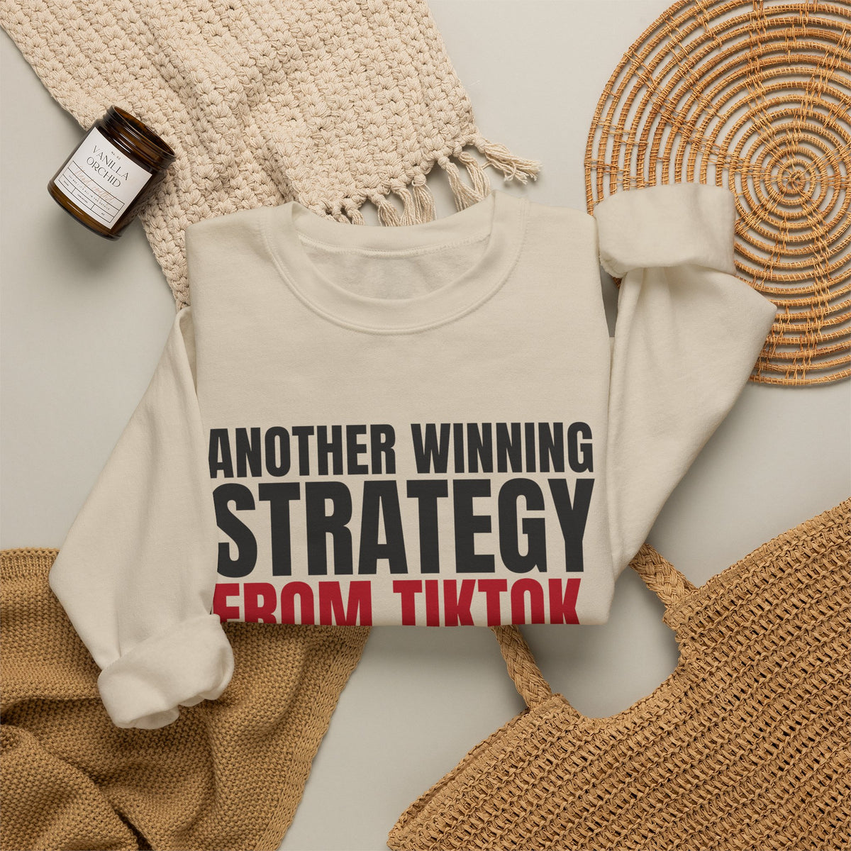 Another Winning Strategy From TikTok. — Roulette Crewneck