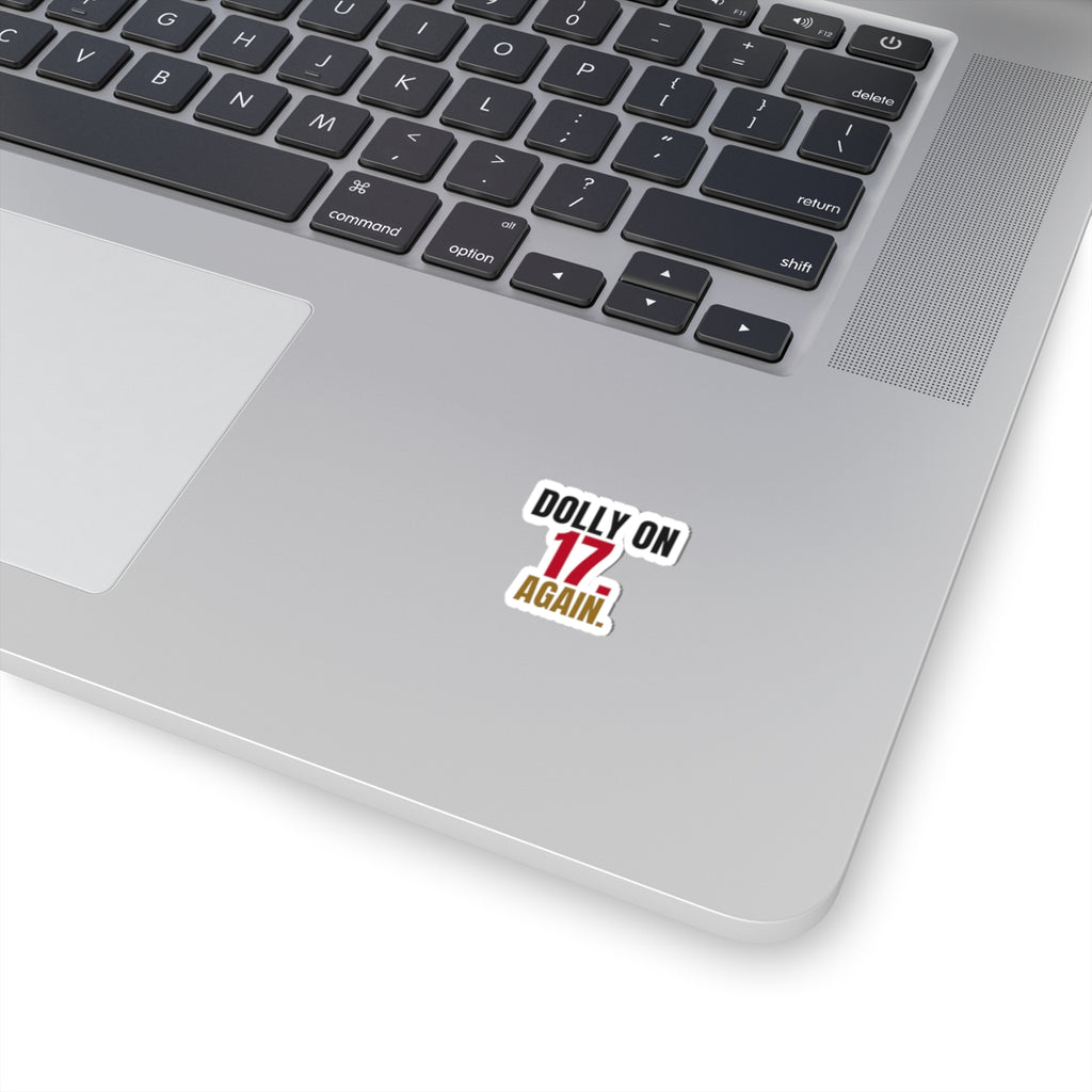 Dolly on 17. Again. — Roulette Sticker