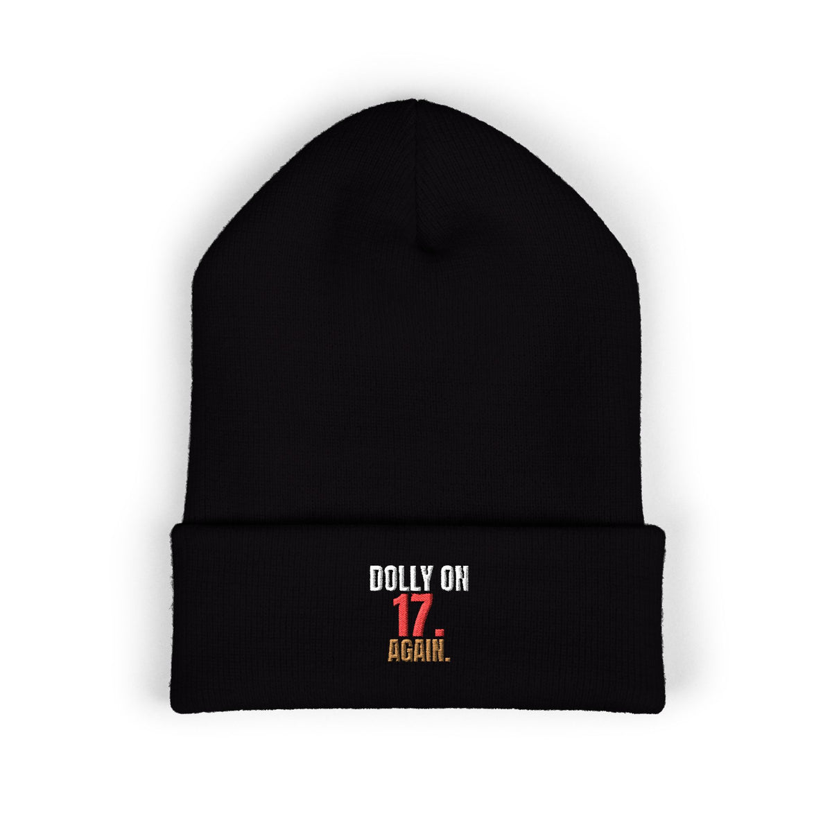 Dolly on 17. Again. — Roulette Beanie