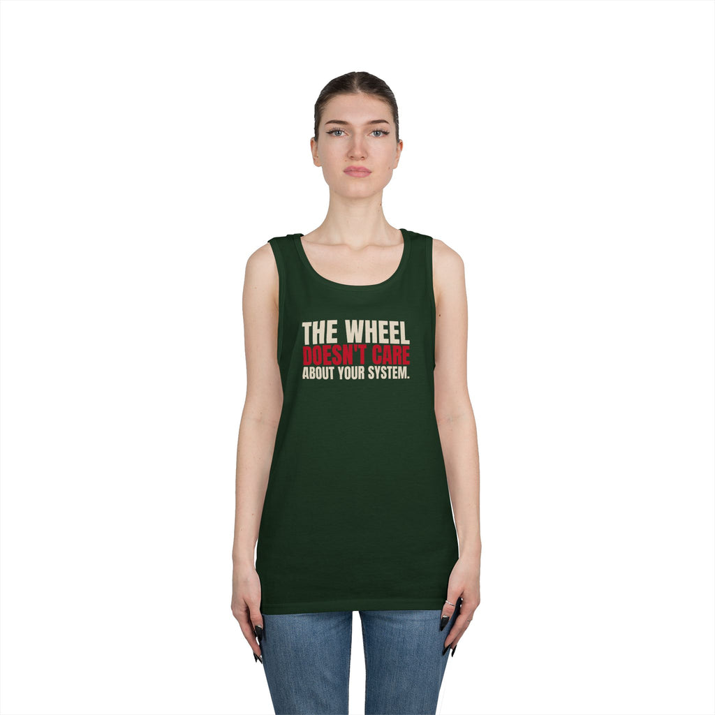 The Wheel Doesn't Care About Your System. — Roulette Tank Top