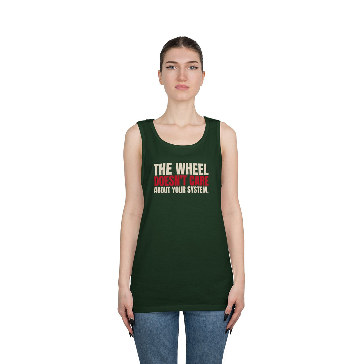 The Wheel Doesn't Care About Your System. — Roulette Tank Top