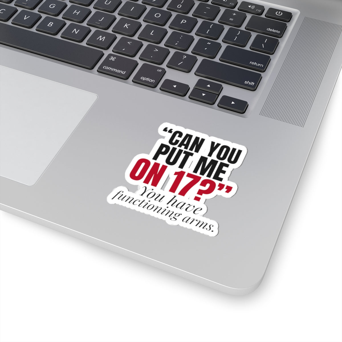 "Can You Put Me on 17?" — Roulette Sticker