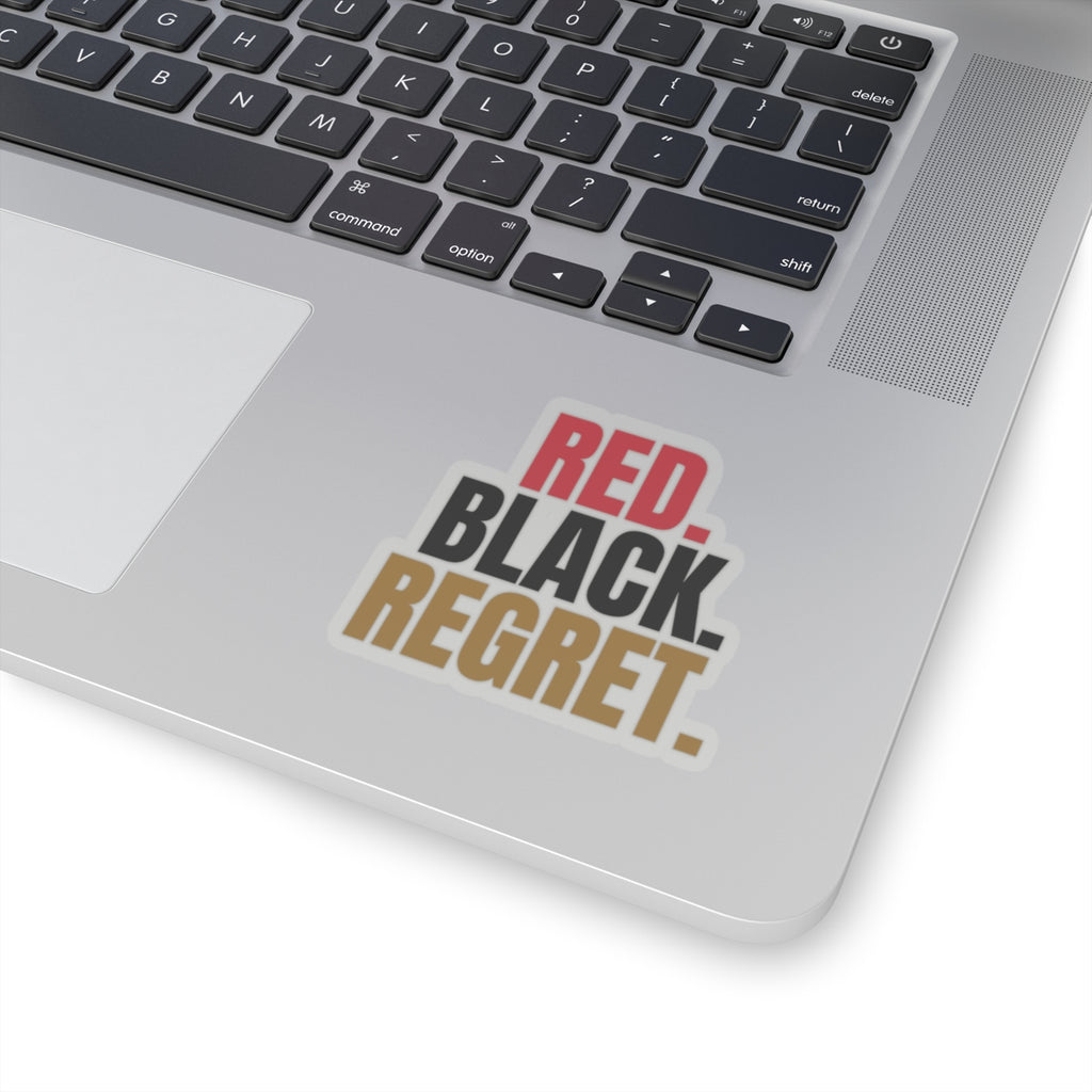 Red. Black. Regret. — Roulette Sticker
