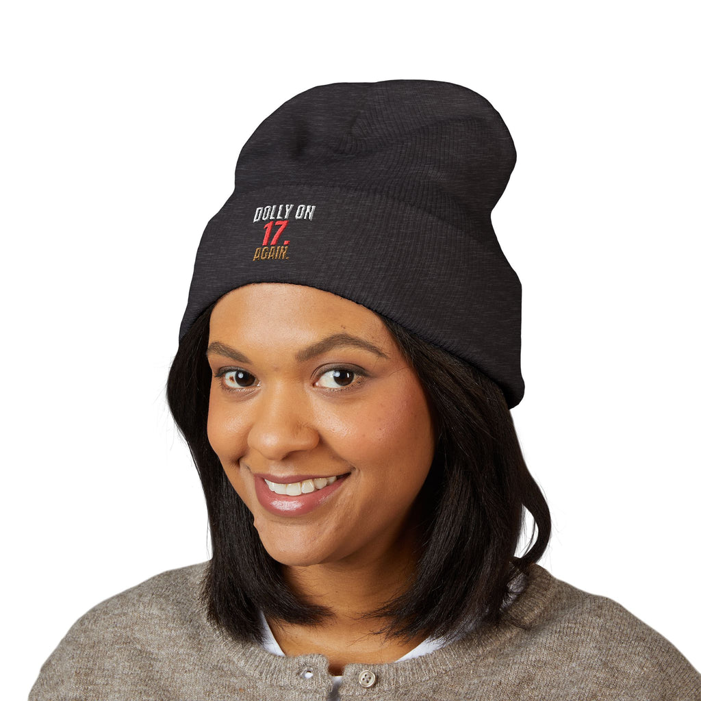 Dolly on 17. Again. — Roulette Beanie