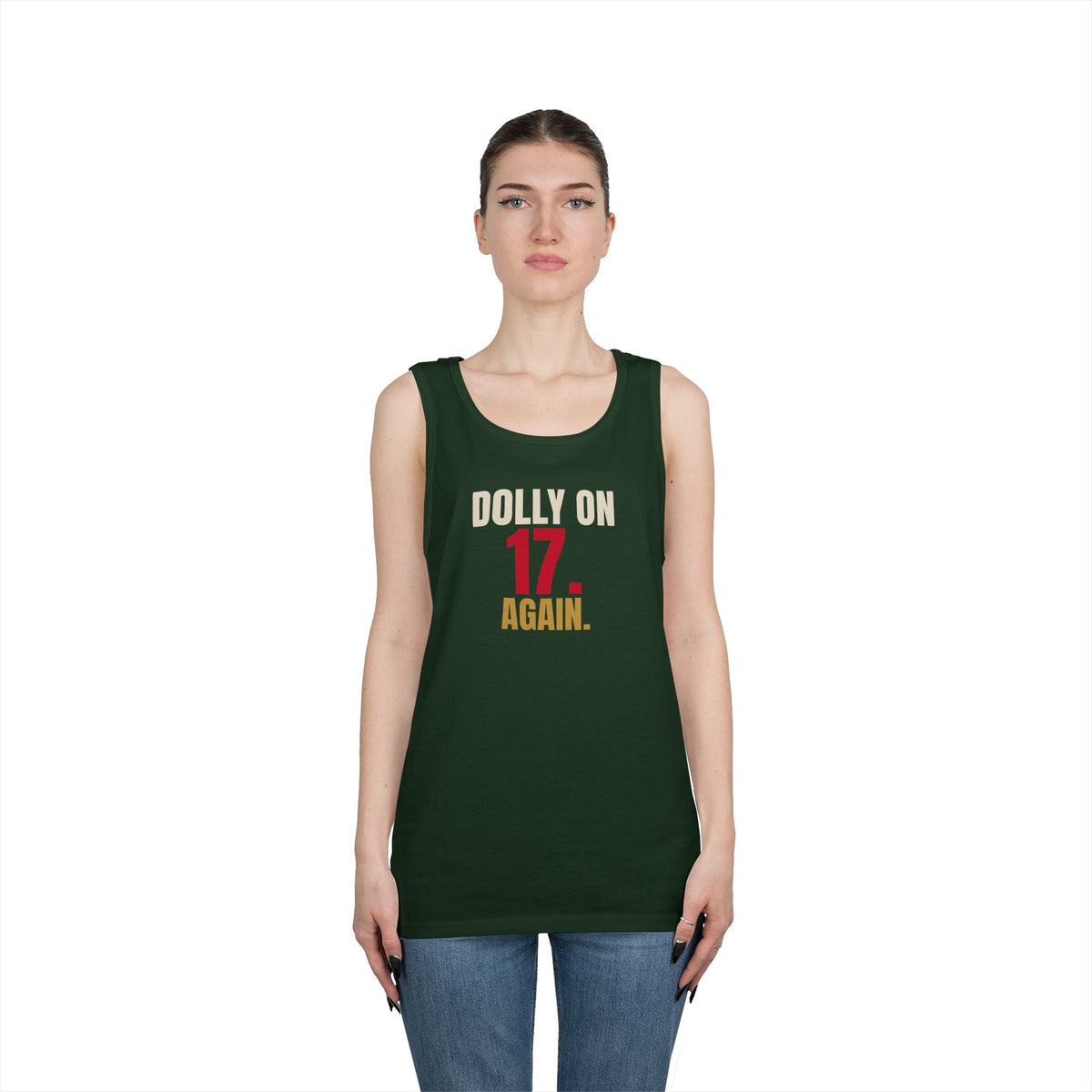 Dolly on 17. Again. — Roulette Tank Top