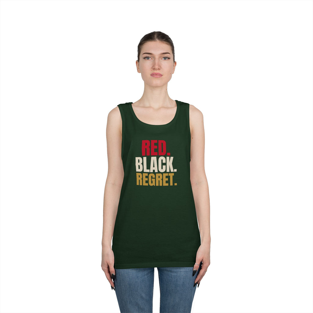 Red. Black. Regret. — Roulette Tank Top