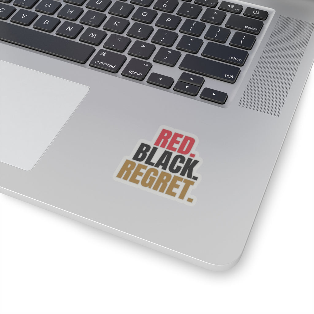 Red. Black. Regret. — Roulette Sticker