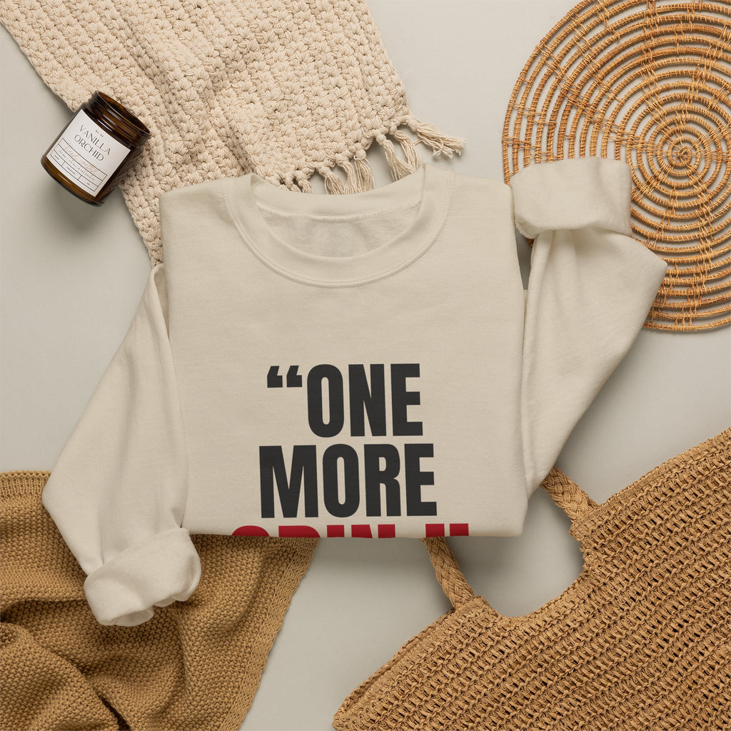 "One More Spin." — Roulette Crewneck