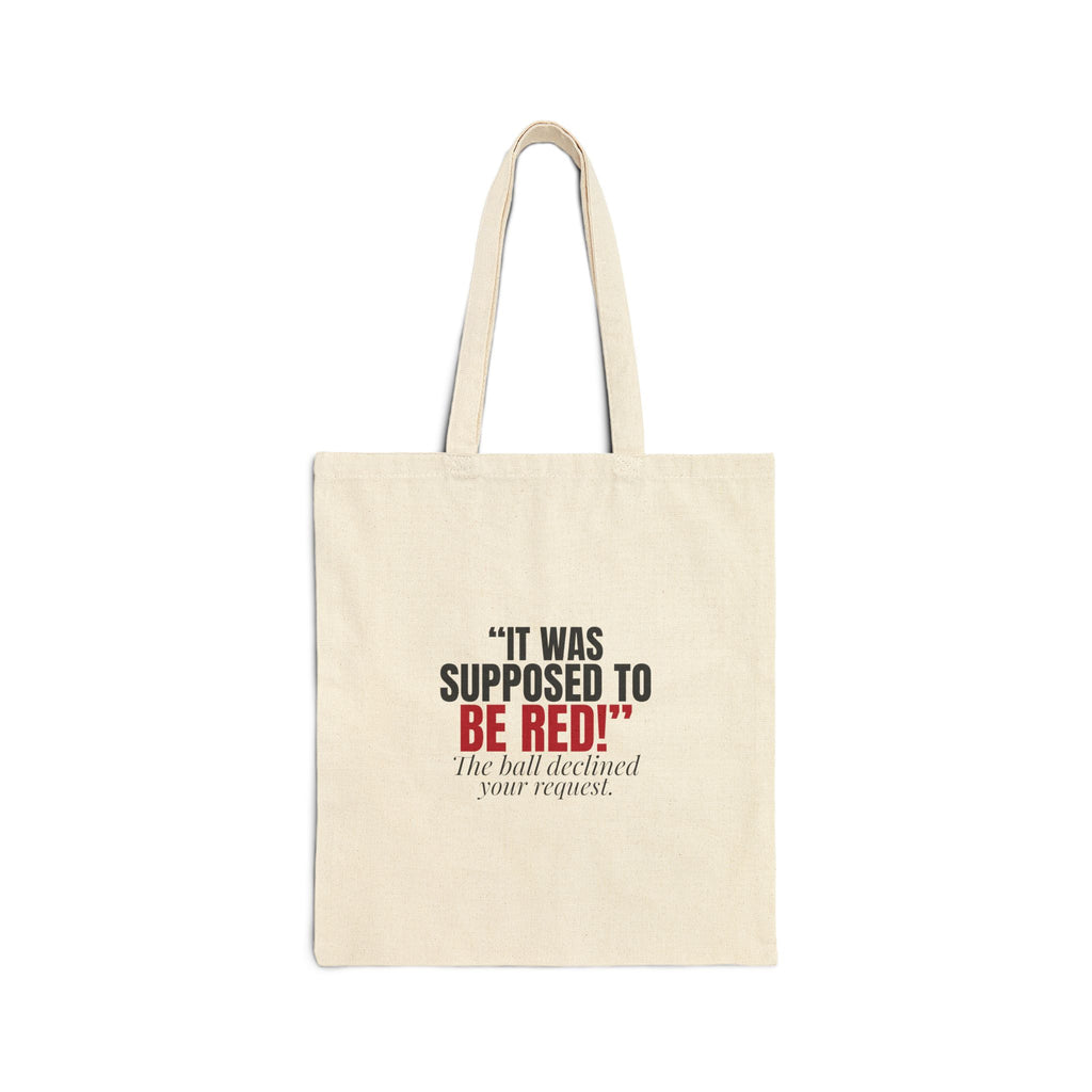 "It Was Supposed to Be Red!" — Roulette Tote Bag