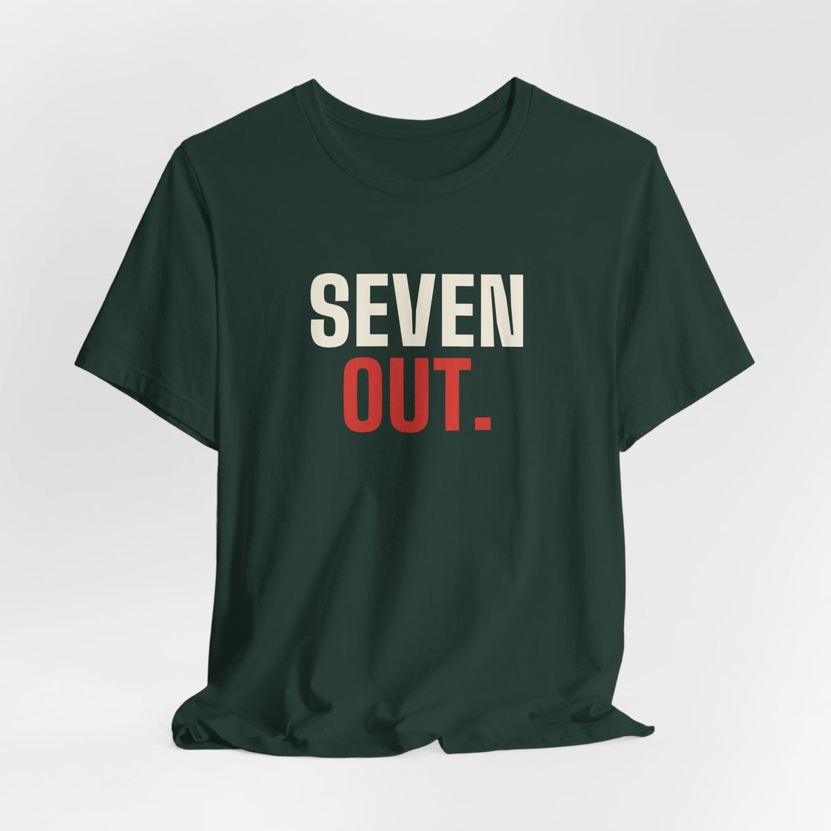Seven Out. Line Away. — Craps Tee