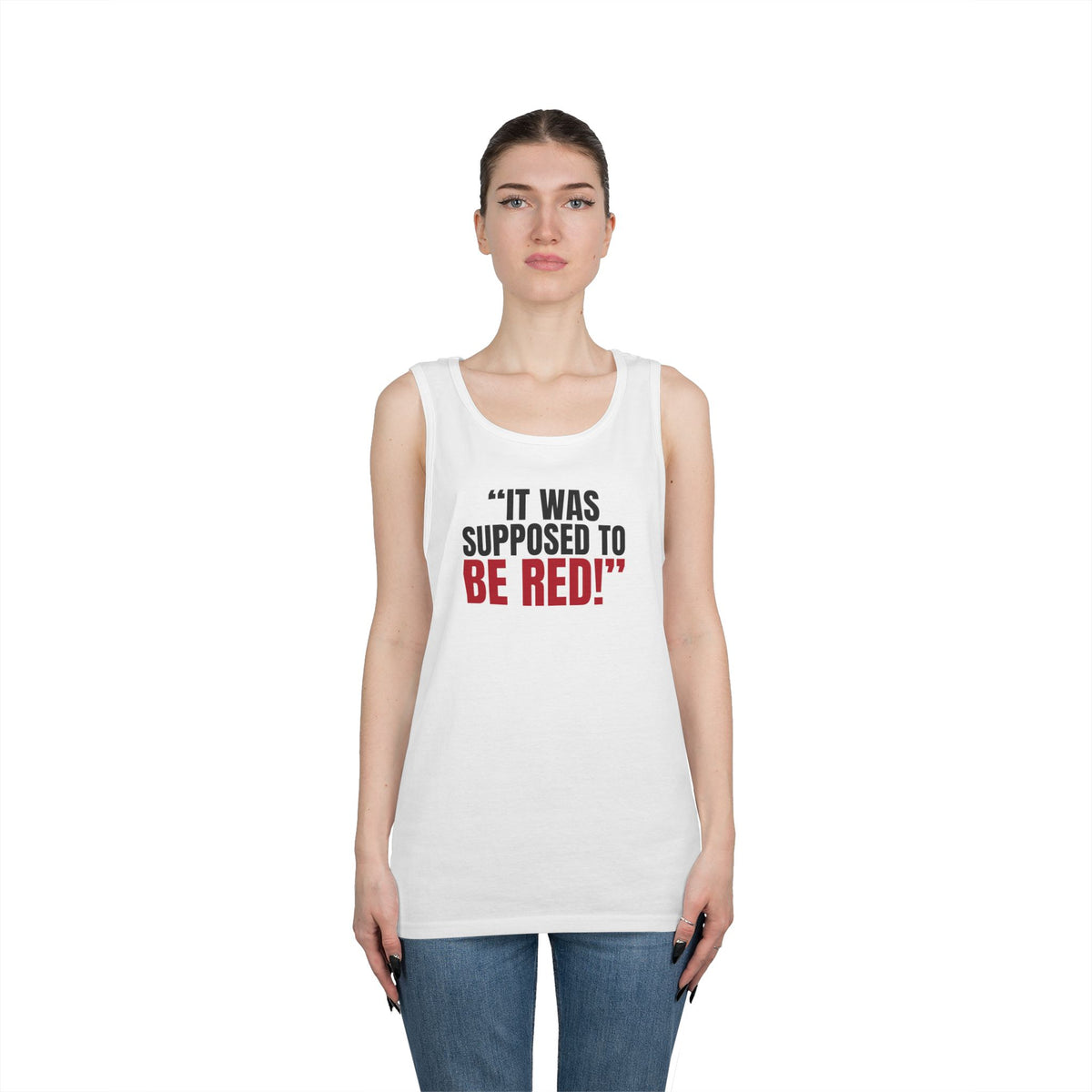 "It Was Supposed to Be Red!" — Roulette Tank Top