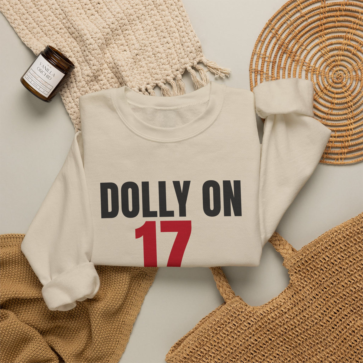 Dolly on 17. Again. — Roulette Crewneck