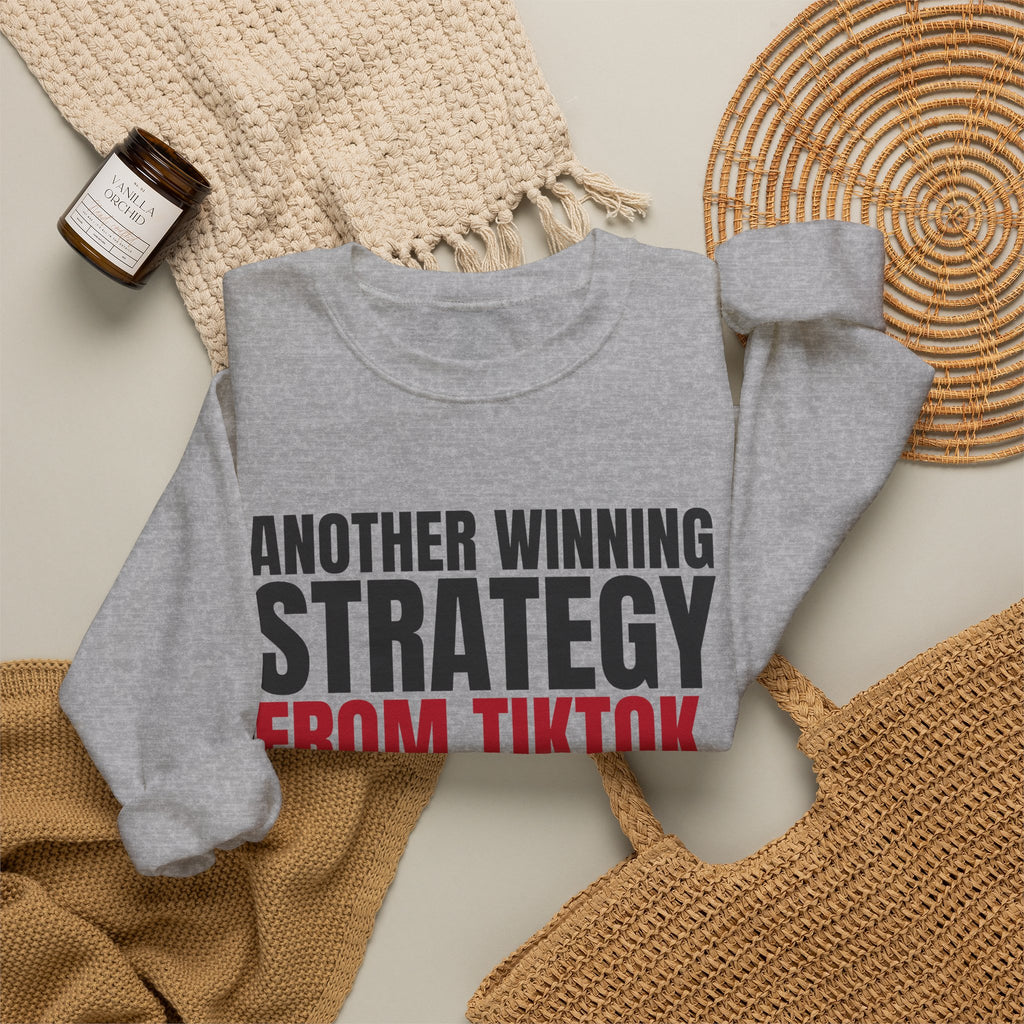 Another Winning Strategy From TikTok. — Roulette Crewneck