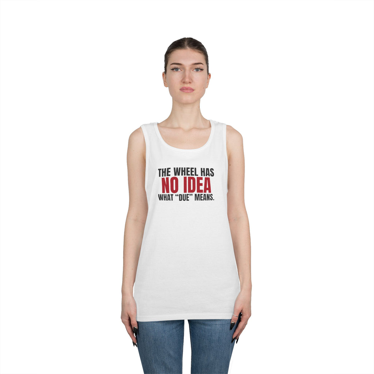 The Wheel Has No Idea What "Due" Means. — Roulette Tank Top