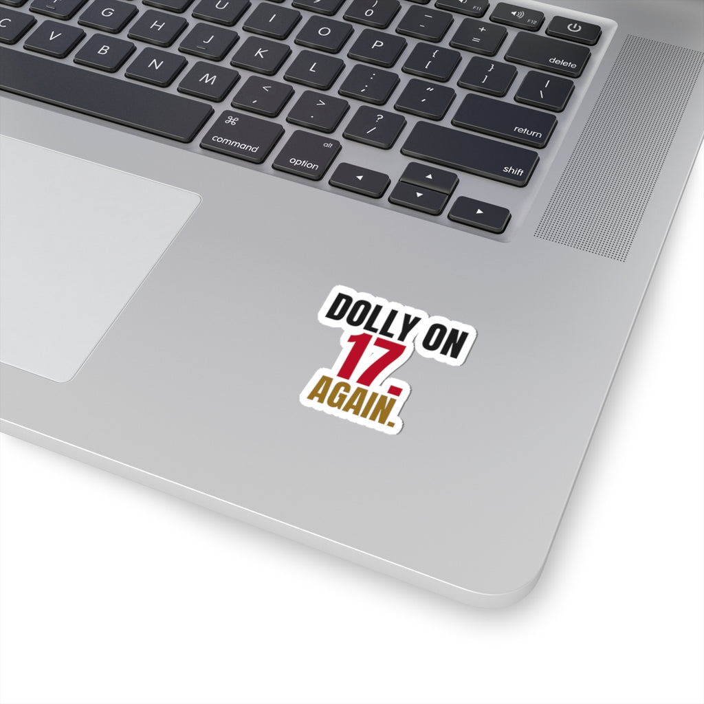 Dolly on 17. Again. — Roulette Sticker