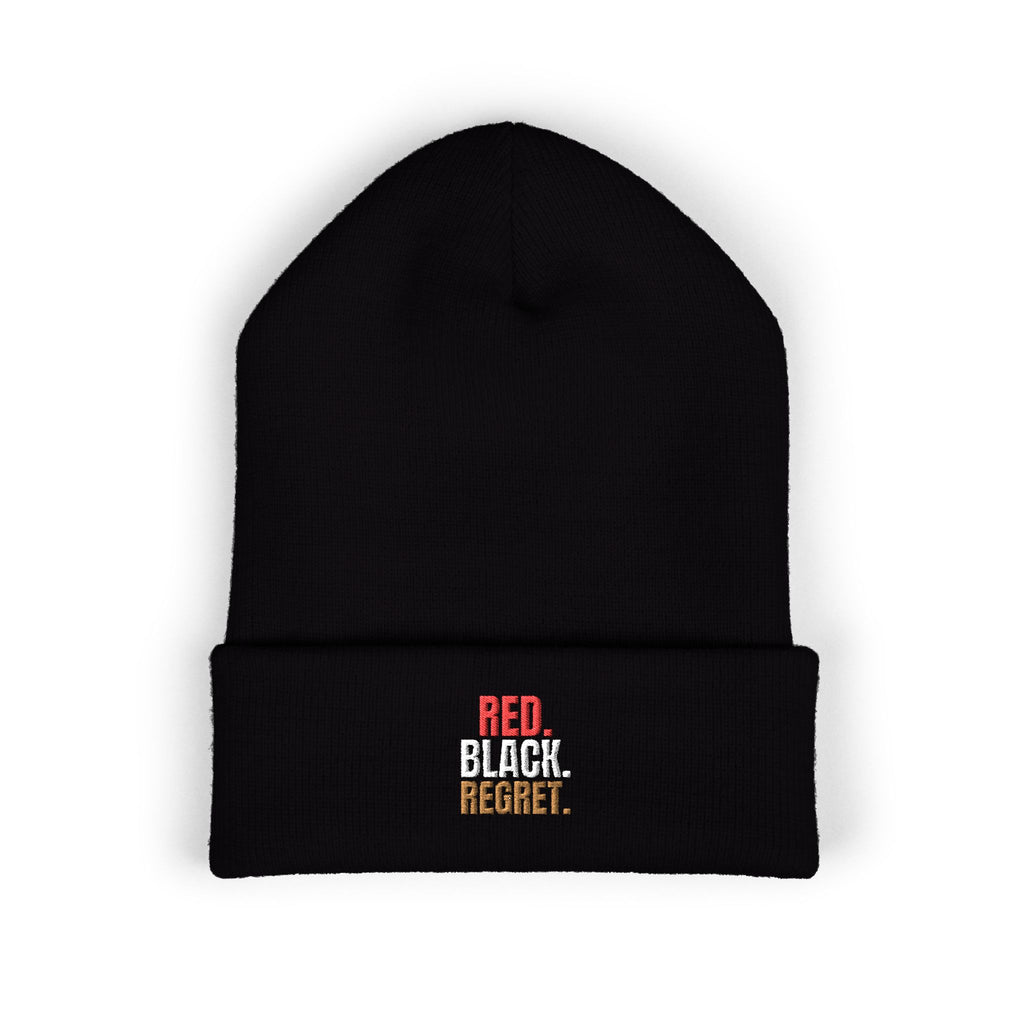 Red. Black. Regret. — Roulette Beanie