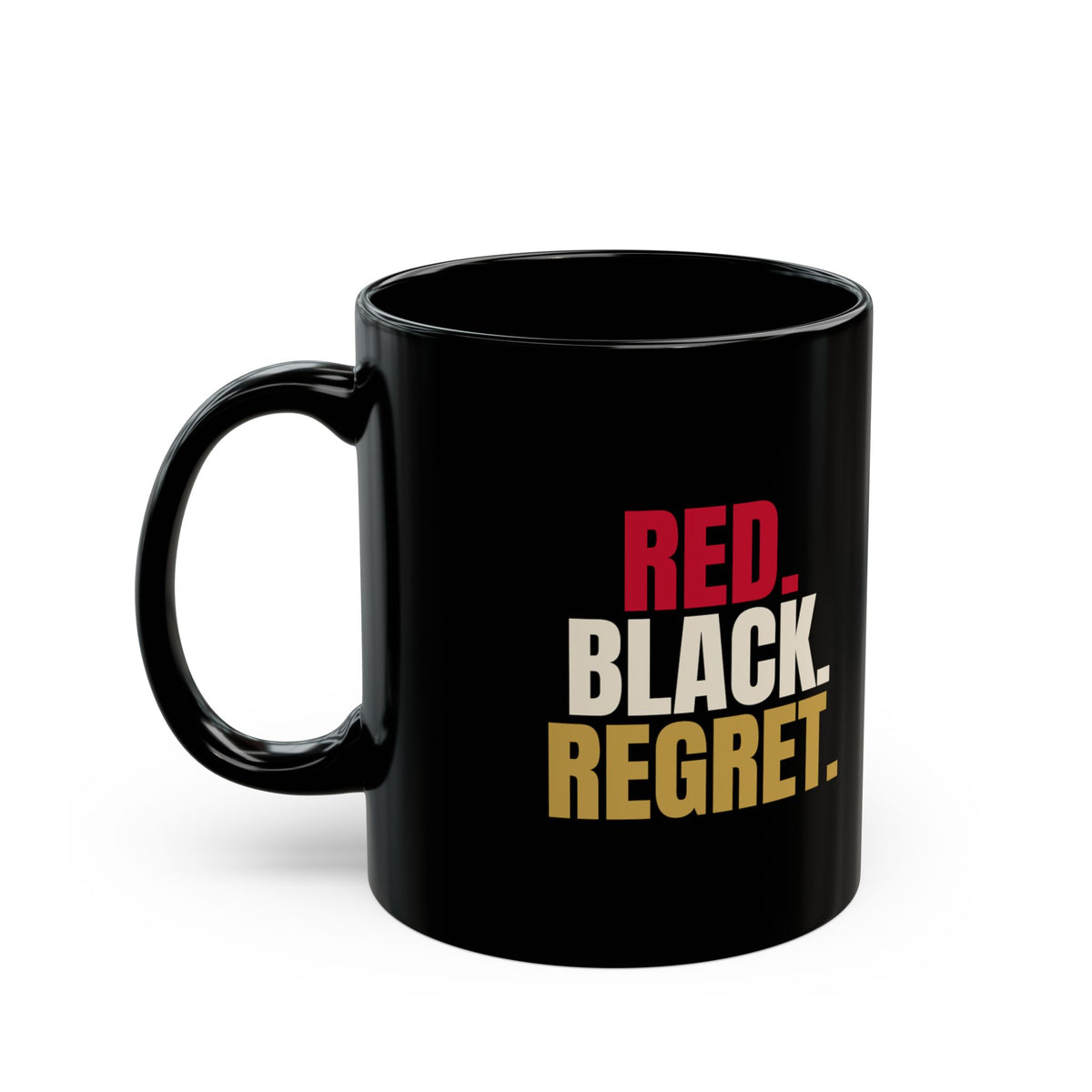 Red. Black. Regret. — Roulette Mug