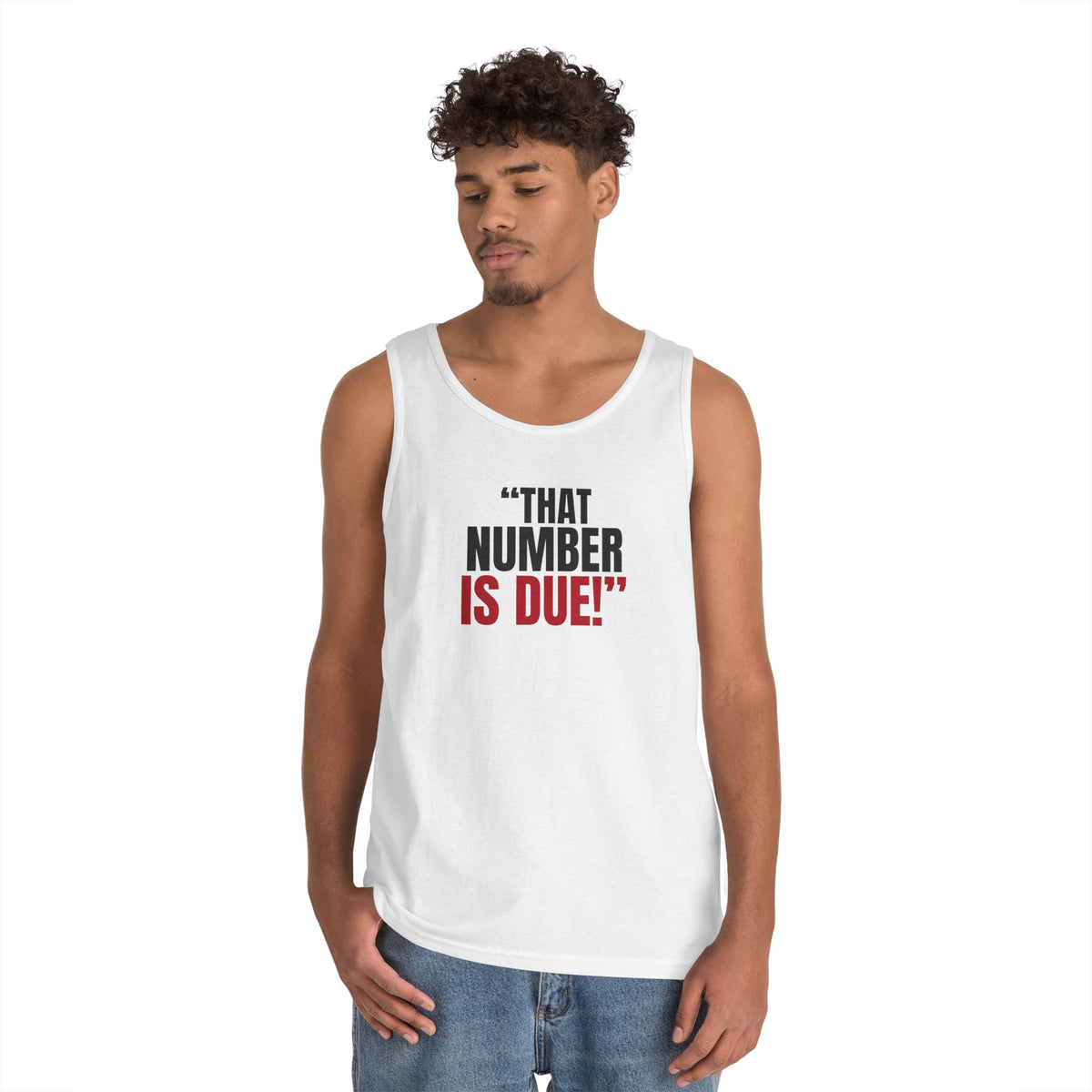 "That Number Is Due!" — Roulette Tank Top