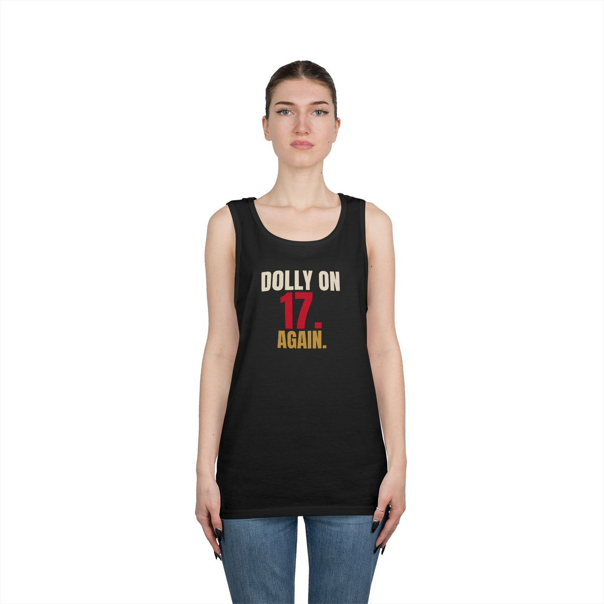 Dolly on 17. Again. — Roulette Tank Top