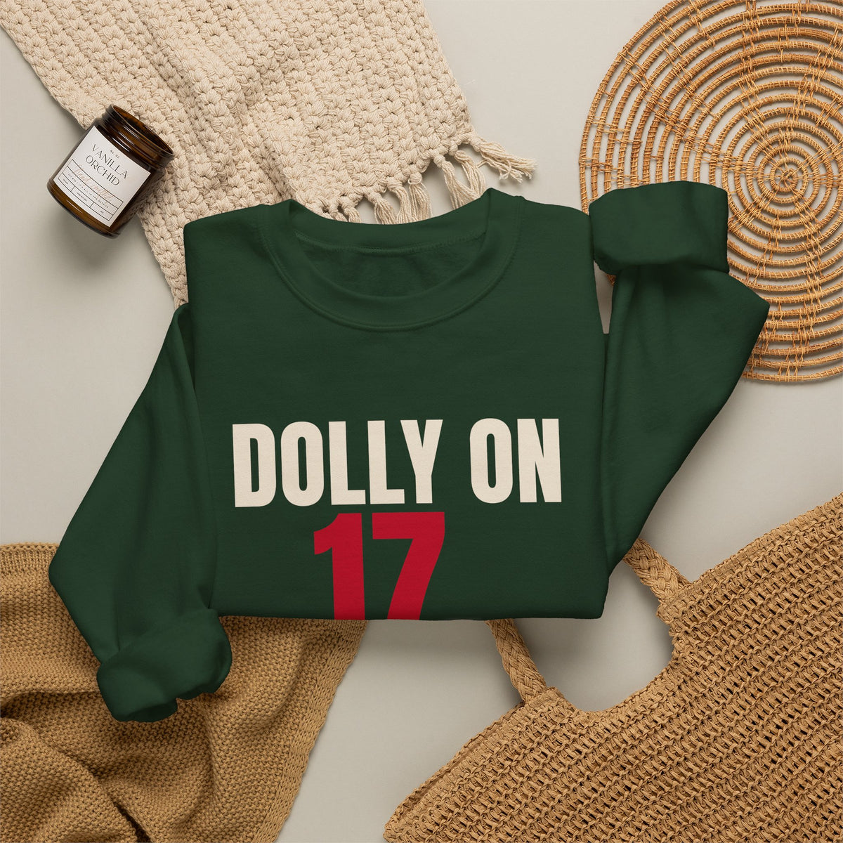 Dolly on 17. Again. — Roulette Crewneck