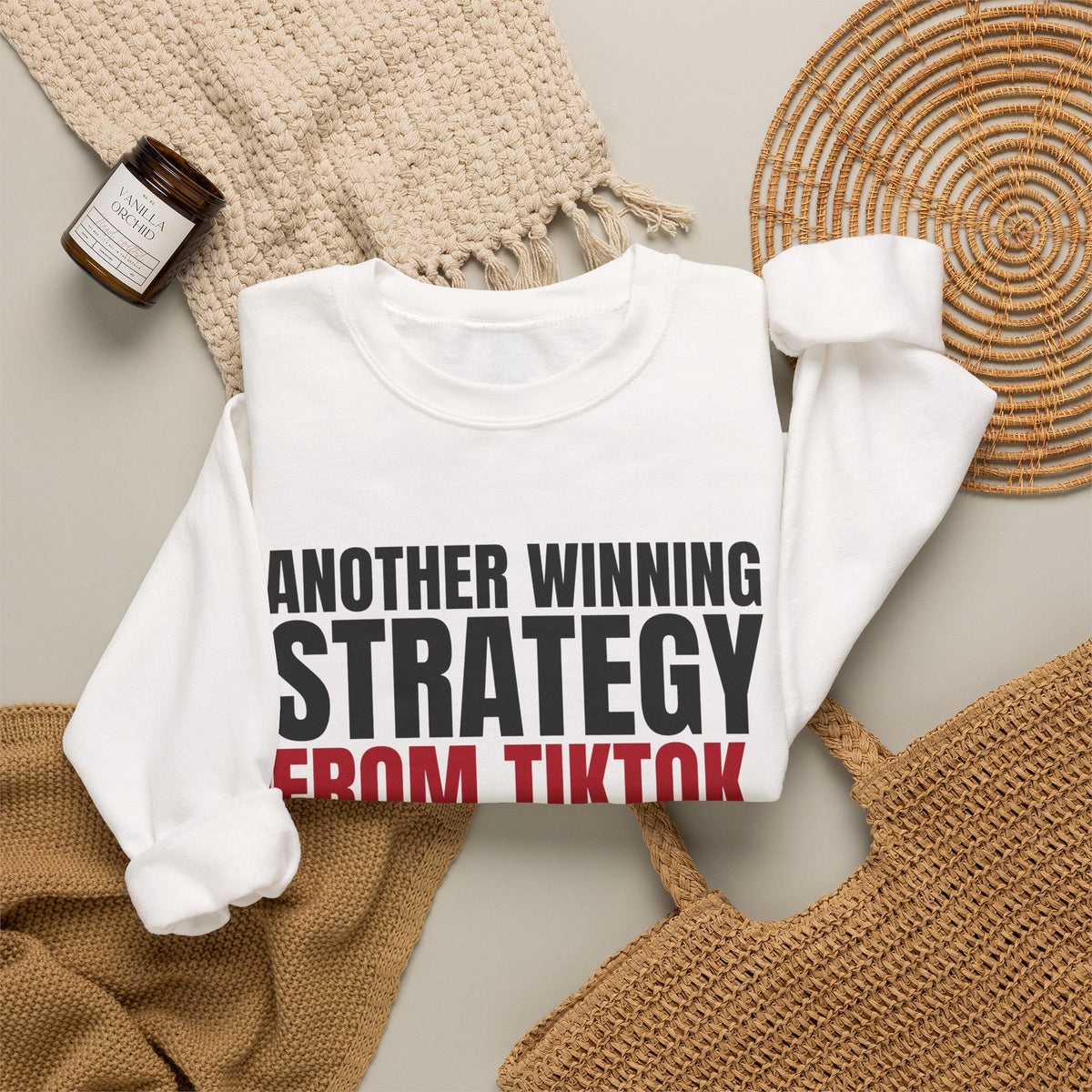Another Winning Strategy From TikTok. — Roulette Crewneck