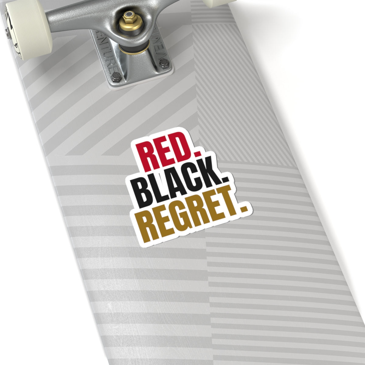 Red. Black. Regret. — Roulette Sticker
