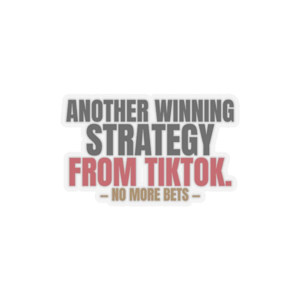 Another Winning Strategy From TikTok. — Roulette Sticker