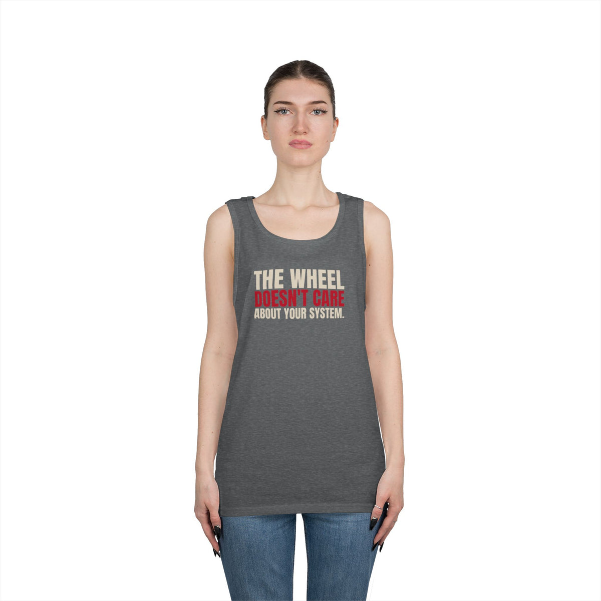 The Wheel Doesn't Care About Your System. — Roulette Tank Top