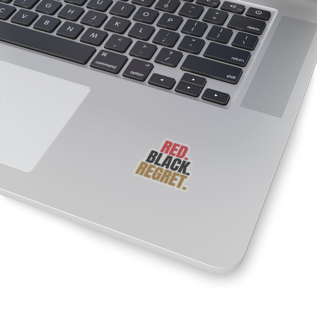 Red. Black. Regret. — Roulette Sticker