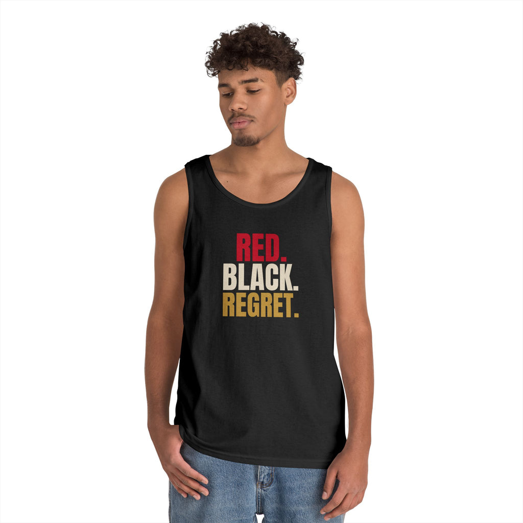 Red. Black. Regret. — Roulette Tank Top