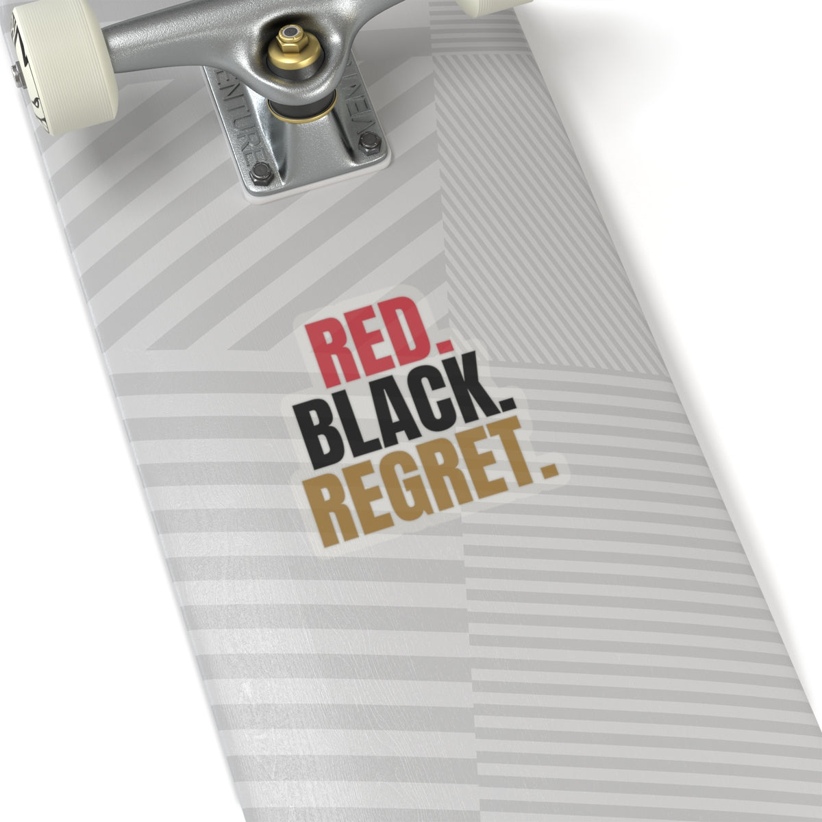 Red. Black. Regret. — Roulette Sticker