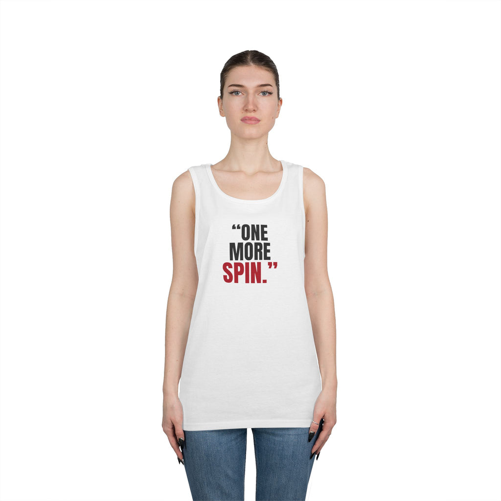 "One More Spin." — Roulette Tank Top
