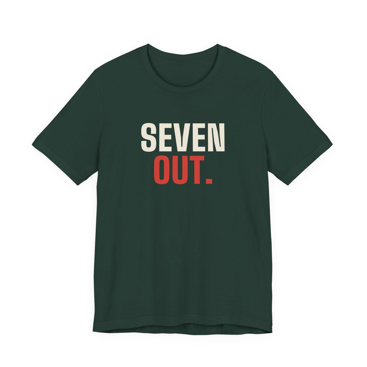 Seven Out. Line Away. — Craps Tee