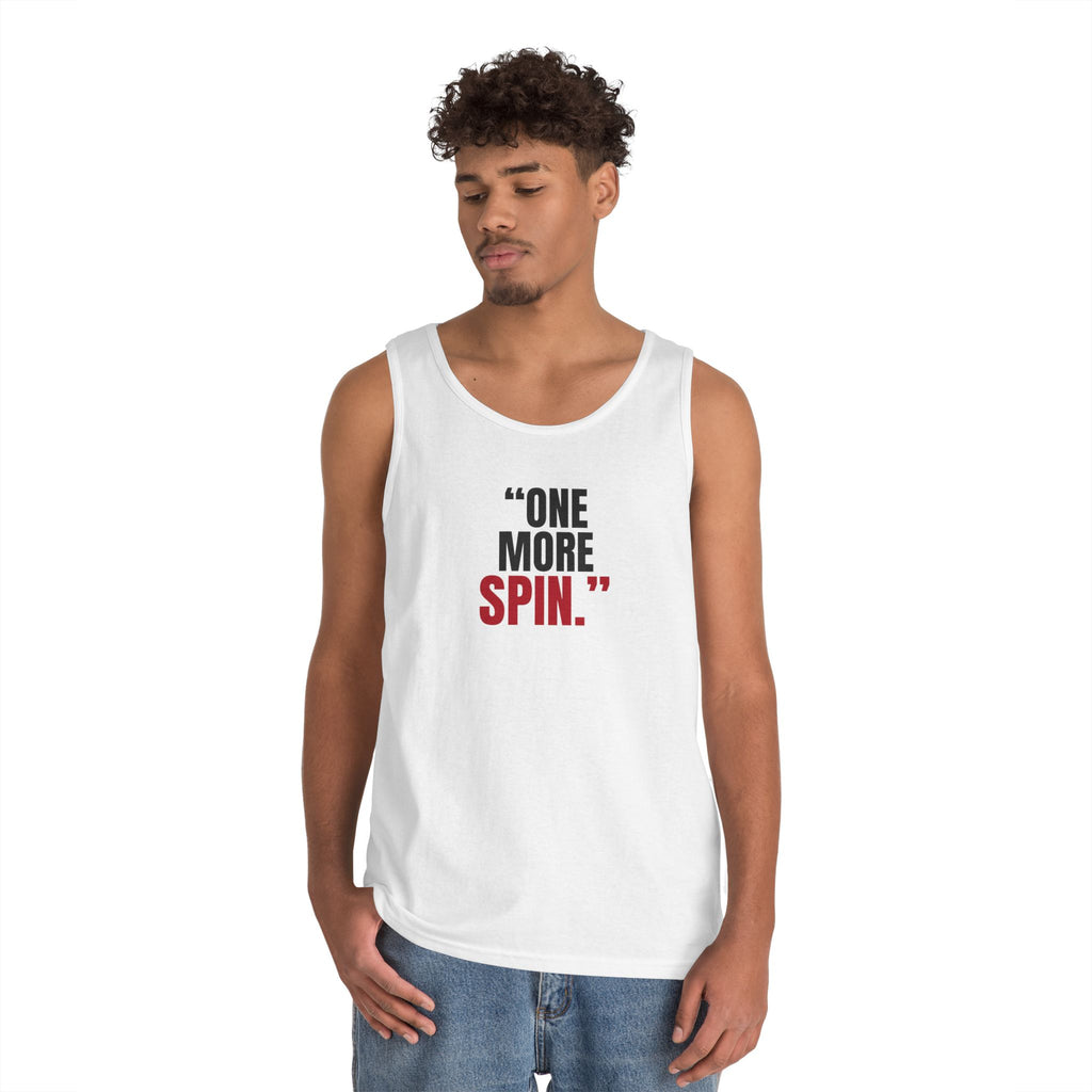 "One More Spin." — Roulette Tank Top
