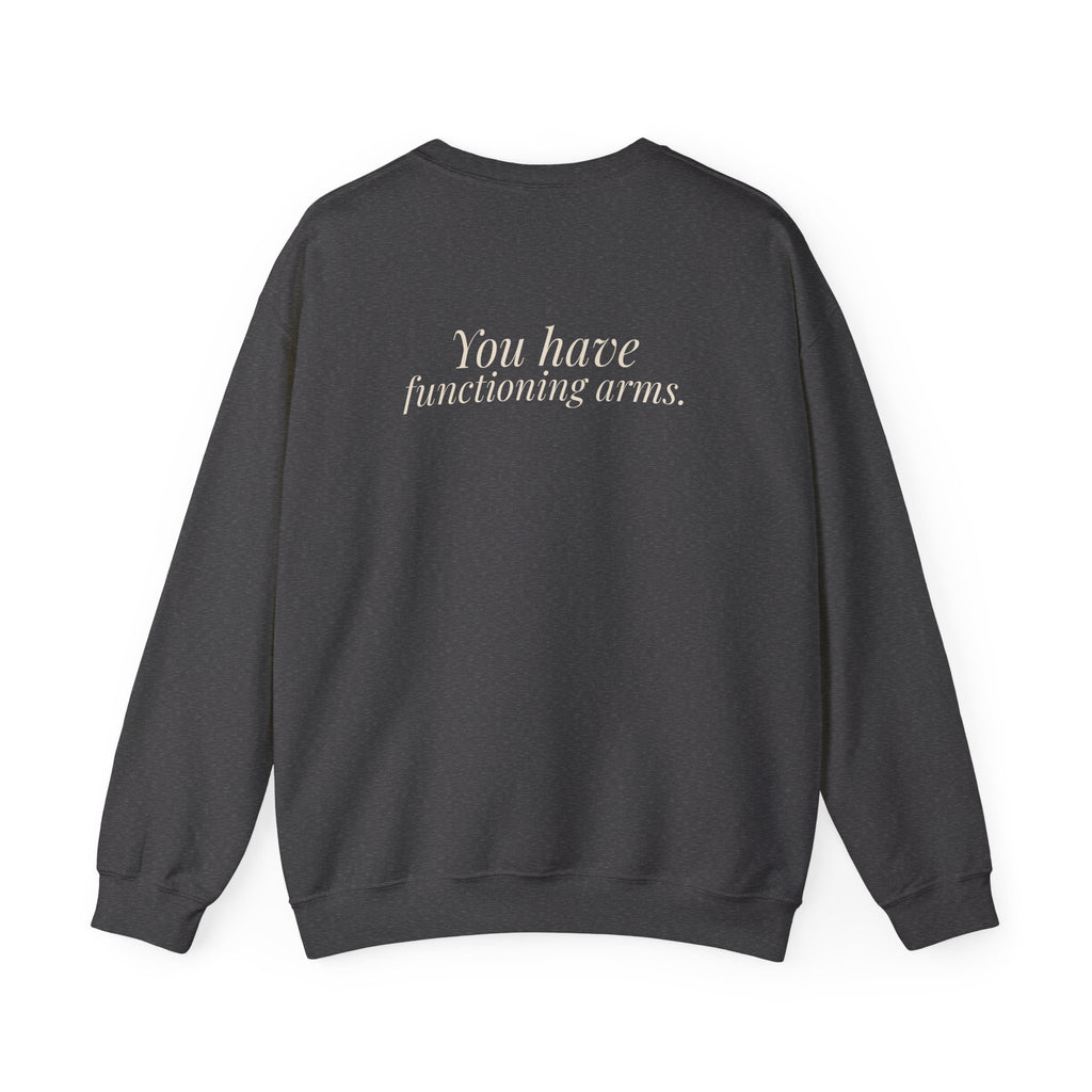 "Can You Put Me on 17?" — Roulette Crewneck