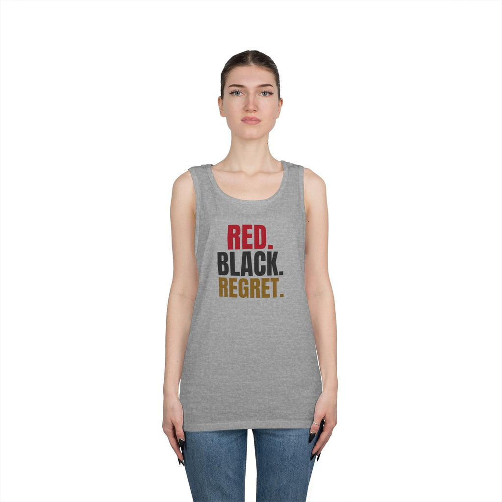 Red. Black. Regret. — Roulette Tank Top