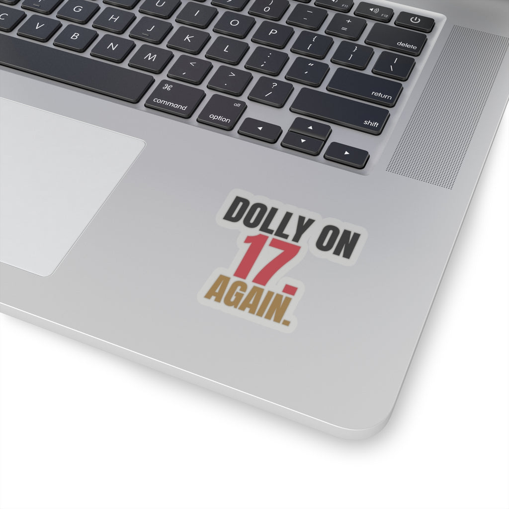 Dolly on 17. Again. — Roulette Sticker